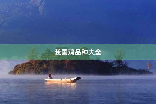 我国鸡品种大全