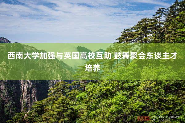 西南大学加强与英国高校互助 鼓舞聚会东谈主才培养