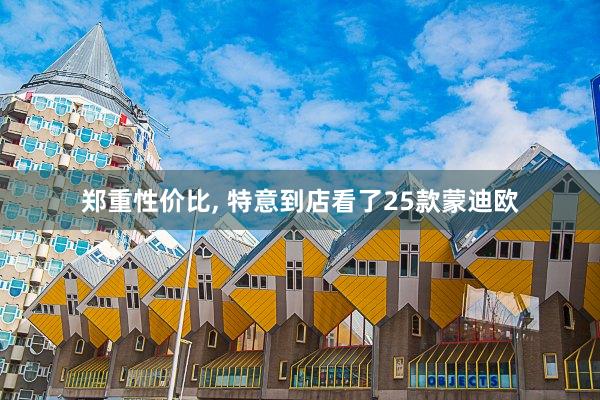 郑重性价比, 特意到店看了25款蒙迪欧