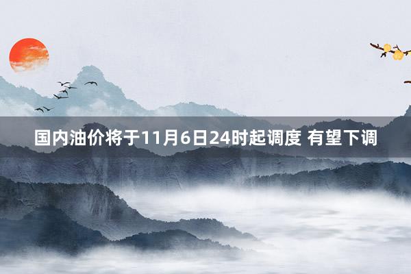 国内油价将于11月6日24时起调度 有望下调